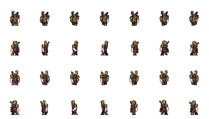 Rotten Oak — monstro do Vale of Heroes