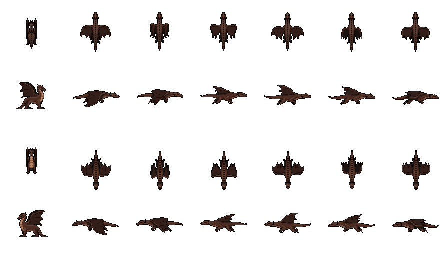 Young Dragon — monstro do Vale of Heroes