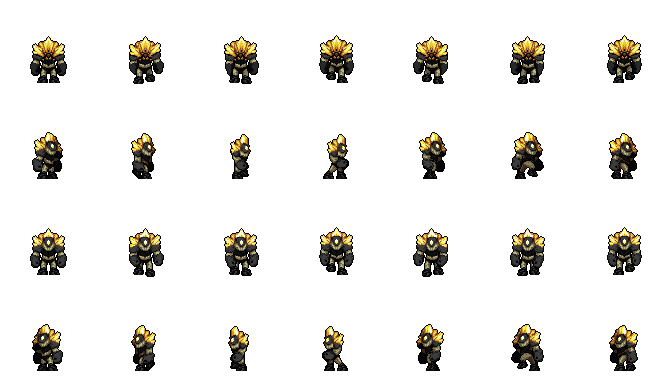 Golem de Arenito — monster in Vale of Heroes