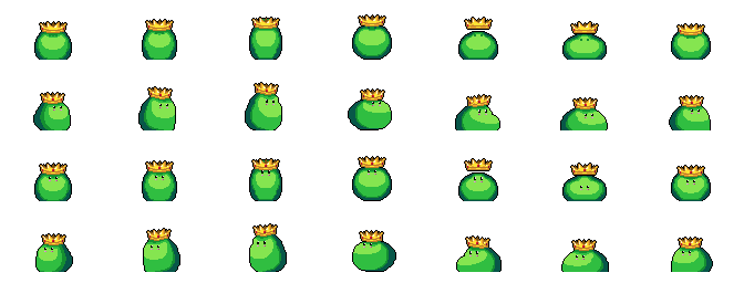 Slime King — monstro do Vale of Heroes